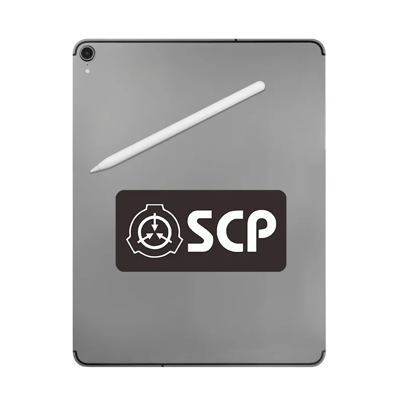 New SCP Special Containment Procedures Foundation Logo Cosplay helmet  skateboard suitcase computer PVC sticker Decoration Gift