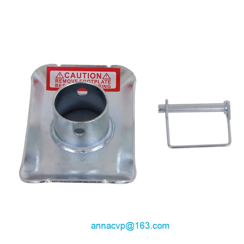 removable footplate 2 trailer jack camping caravan accessories JF 100 Z trailer parts (1)