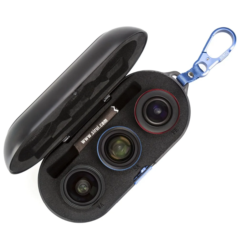 

3 Lens Kit SIRUI General Professional HD External Smartphone Lens for Iphone for Xiaomi for Samsung for Huawei