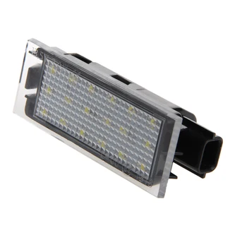 

2 Pcs DC 12V LED Number License Plate Light For Twingo\Megane\Lagane\Vel Satis