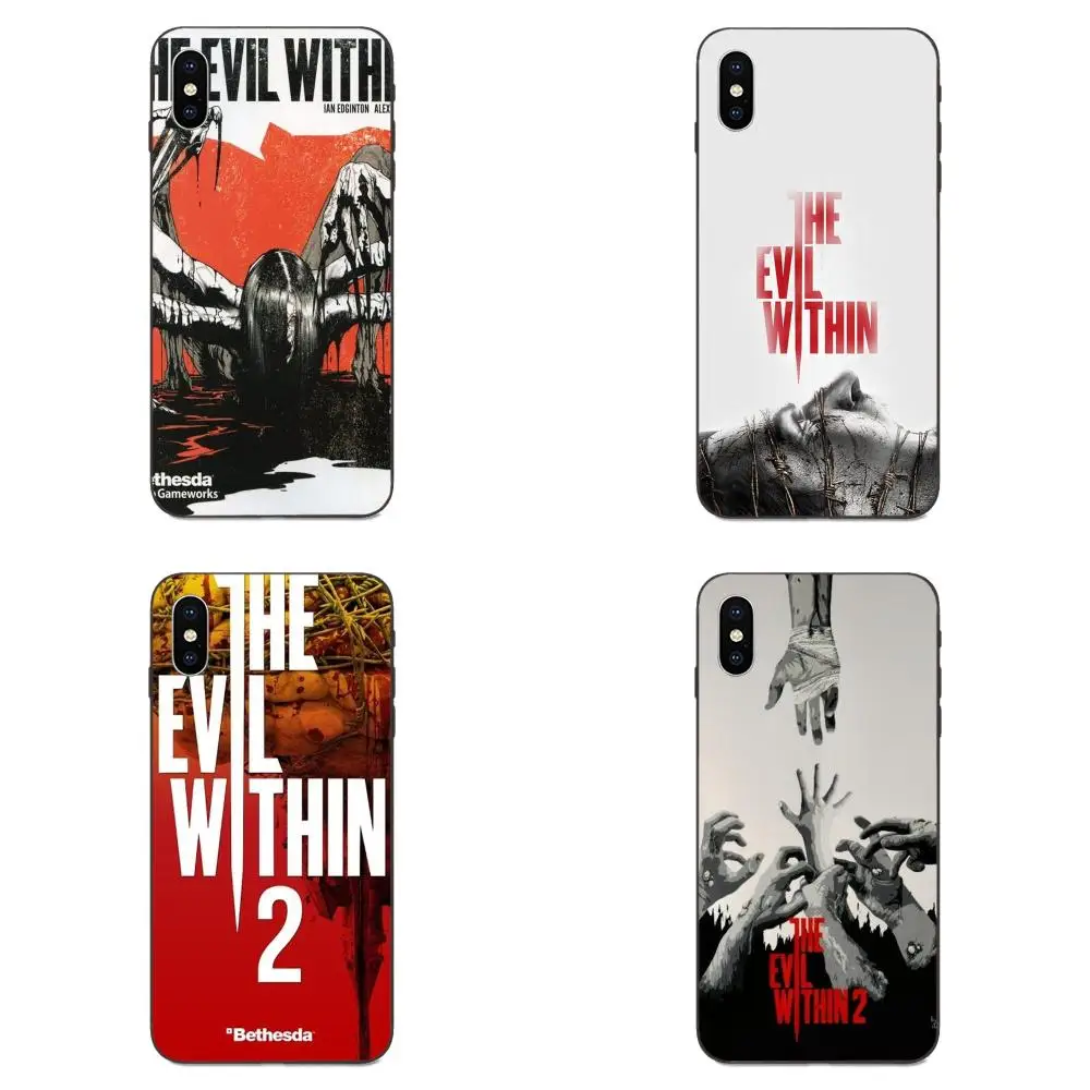 

The Evil Within 2 Soft TPU Cute Case For Apple iPhone 4 4S 5 5S SE 6 6S 7 8 Plus X XS Max XR