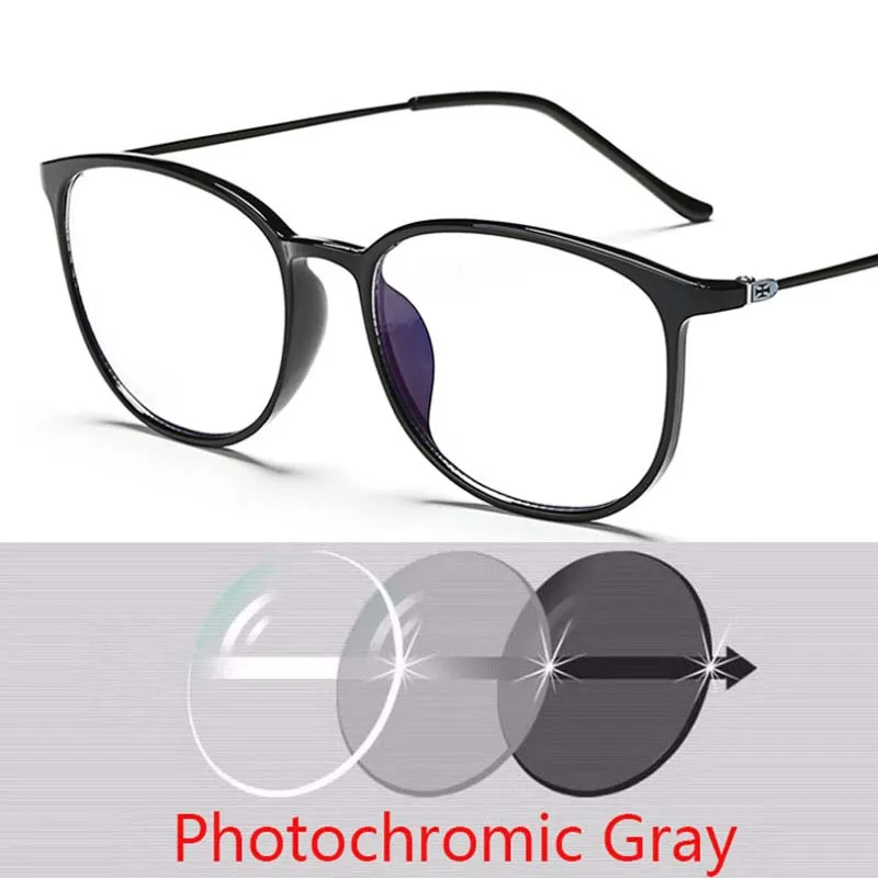 Ultralight Carbon Steel Glasses Super Big Nerd Frame Decorative