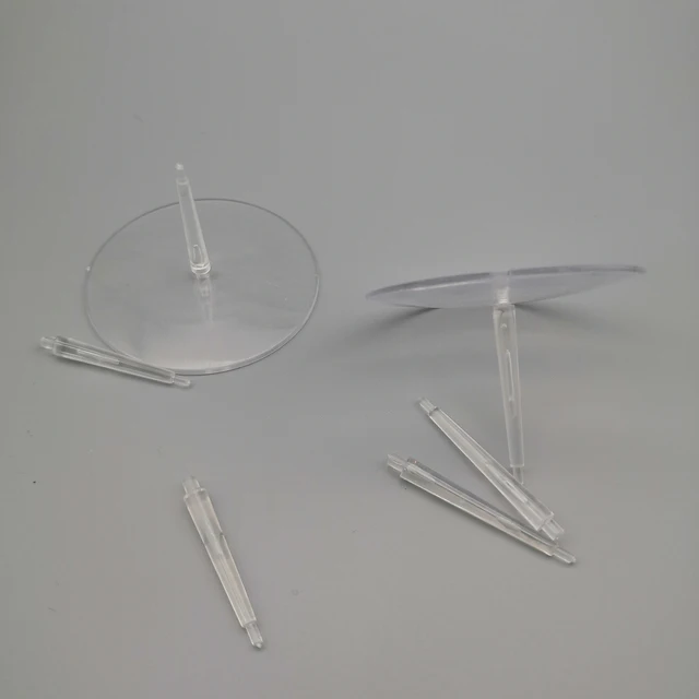 Lot Of 20PCS 60mm Round Transparent Flight Stand For Miniature Wargames Table Games