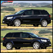 Sport Stripes Car Waist Lines Sticker Auto Body Door Side Decor Vinyl Decals For-Fiat Freemont Exterior Accessories (2)_副本