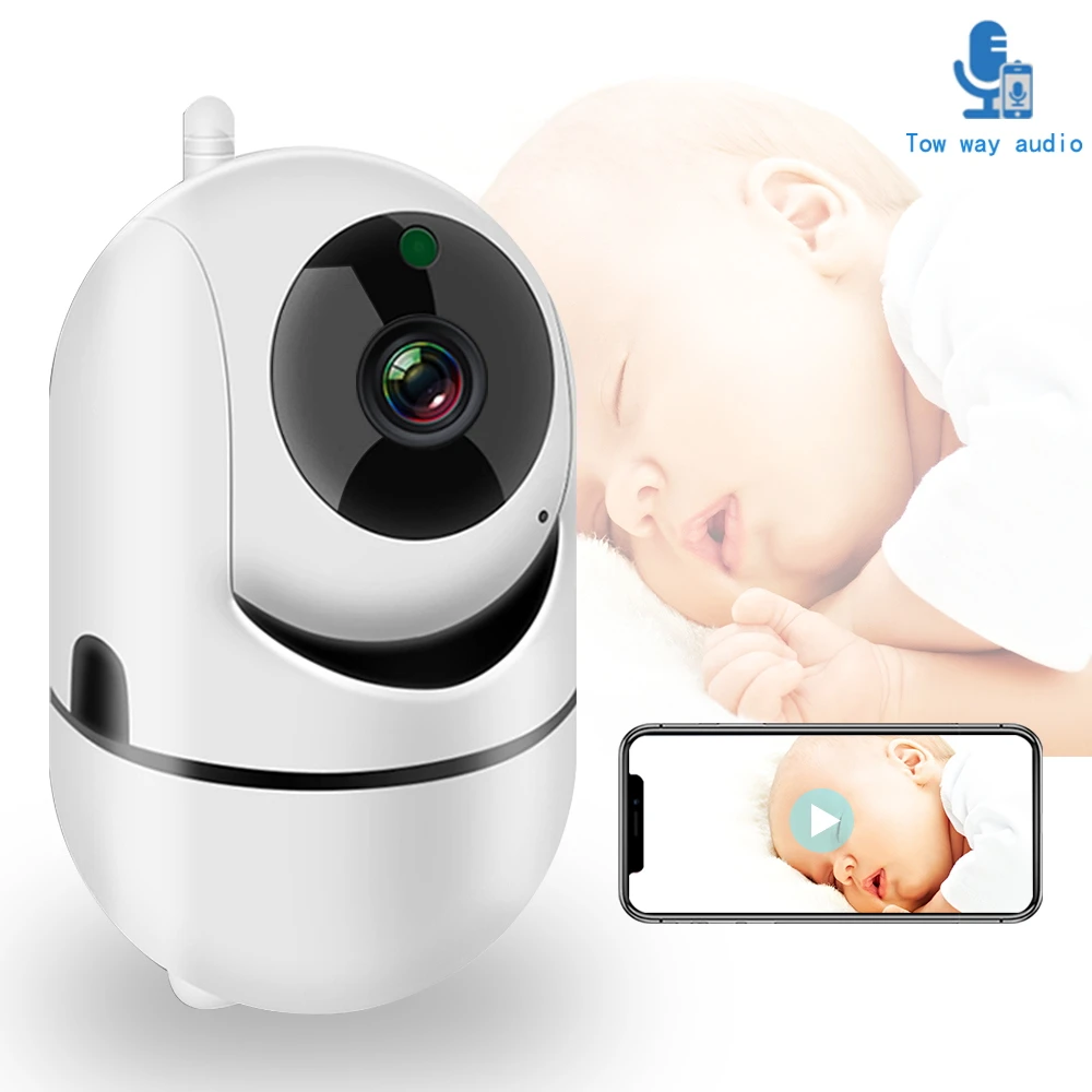 Monitor De Bebe Wifi Con Camara 1080p Hd Camara De Video Para Bebe Durmiendo Audio Bidireccional Vision Nocturna Camara De Seguridad Para El Hogar Monitores De Bebe Aliexpress