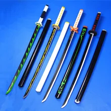 

Anime Devil's Blade Katana Weapon Cosplay Prop Demon Slayer Kimetsu No Yaiba PU Rubber Samurai Sword Ninja Knife Espada Toys