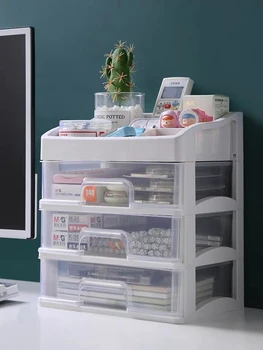 

Cosmetic Makeup Drawer Organizer Large Capacity Bathroom Storage Box Jewelry Nail Polish Makeup Container Lipstick Holder