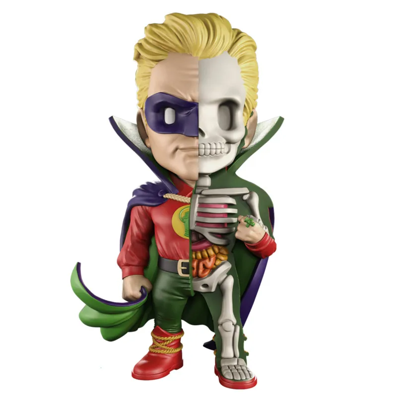 

Mighty Jaxx Jason Freeny anatomy Cartoon ornament Green Lantern 4D master
