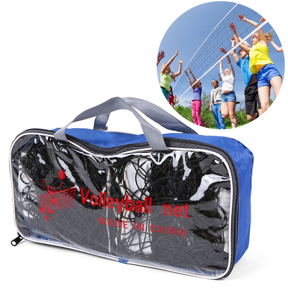 Best Quality 30*3FT Outdoor Indoor Volleyball Net Standard Net for Volleyball Beach Volleyball Competitions