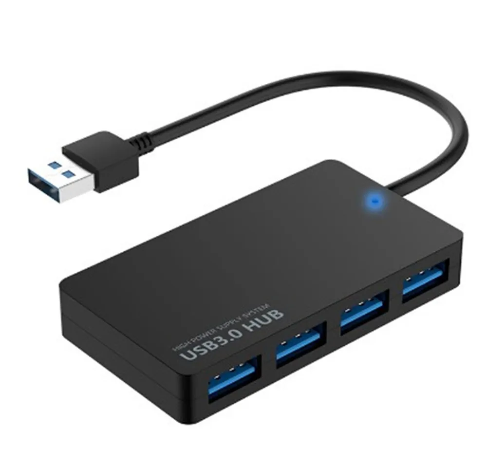 4 порта usb 3,0/TYPE-C концентратор 5 Гбит/с высокоскоростной USB разветвитель адаптер Мульти USB 3 концентратор для ноутбука
