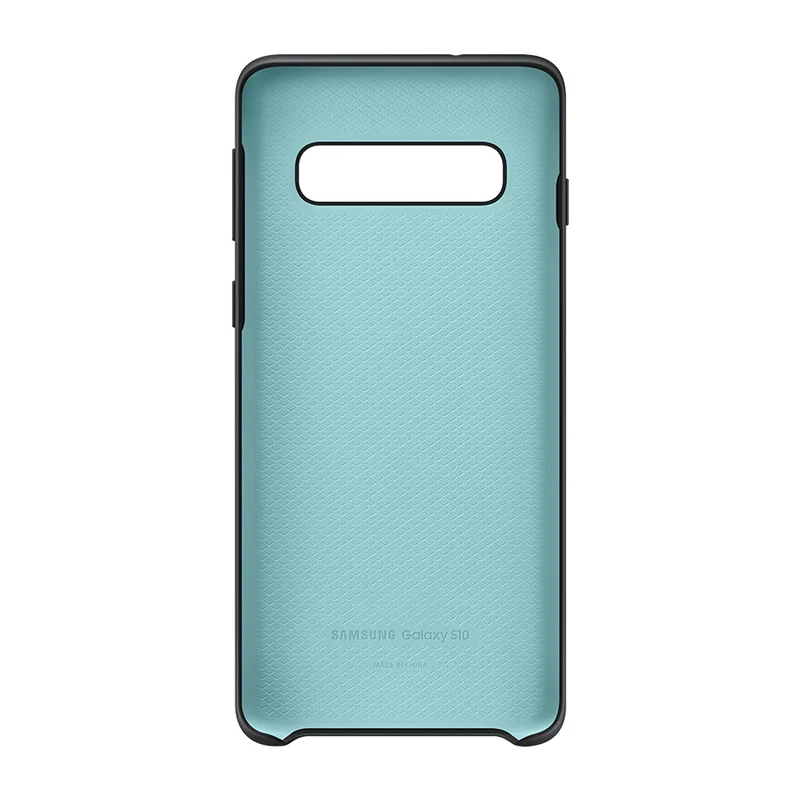 Официальный силиконовый защитный чехол samsung для Galaxy S10Plus S10 Чехол для мобильного телефона s S10Plus силиконовый защитный чехол