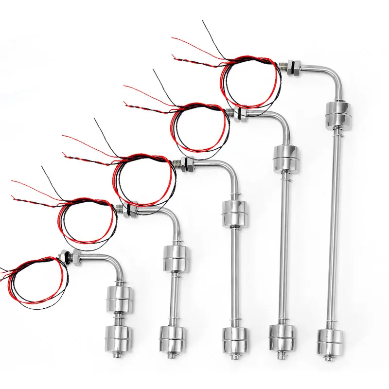 Поплавковый выключатель из нержавеющей стали типа L с боковым креплением датчик