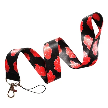 

Multifunctional Naruto Anime Funny Lanyard Keychain For Keys Badge ID Mobile Phone Key Rings Women Neck Straps Accessories
