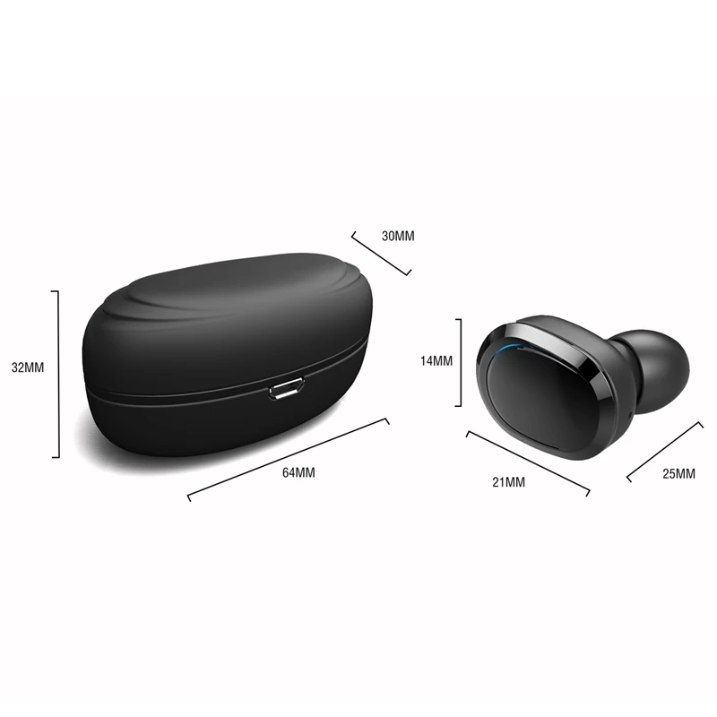 TWS bluetooth 5,0 наушники с зарядным устройством двойной микрофон 4D Стерео шумоподавление истинная Беспроводная Спортивная гарнитура игровые вкладыши