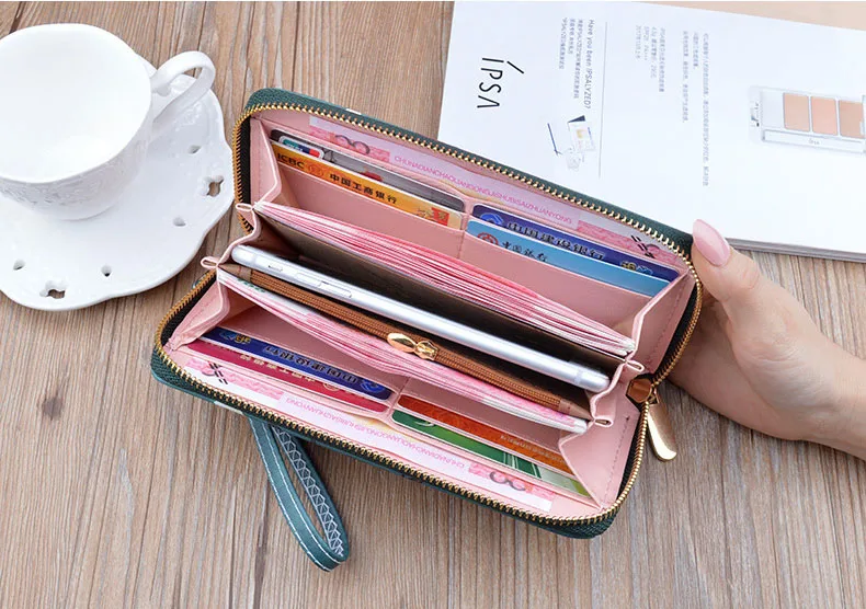Женский кошелек-браслет для телефона Bolsa Feminina, кошелек для женщин с ремешком, новинка, сумка-браслет, сумочка-клатч