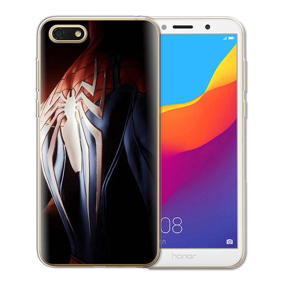 Venom узор чехол для huawei Y5 Y6 Y7 Y9 Prime Мягкий ТПУ Honor 7A Pro 8C 8X9 10 20 Lite Мягкий силиконовый чехол на заднюю панель - Color: 5315
