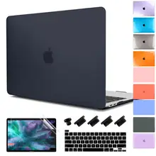 Batianda для нового MacBook Pro 16 дюймов Матовый Прозрачный чехол для ноутбука с клавиатурой и защитой экрана A2141 модель