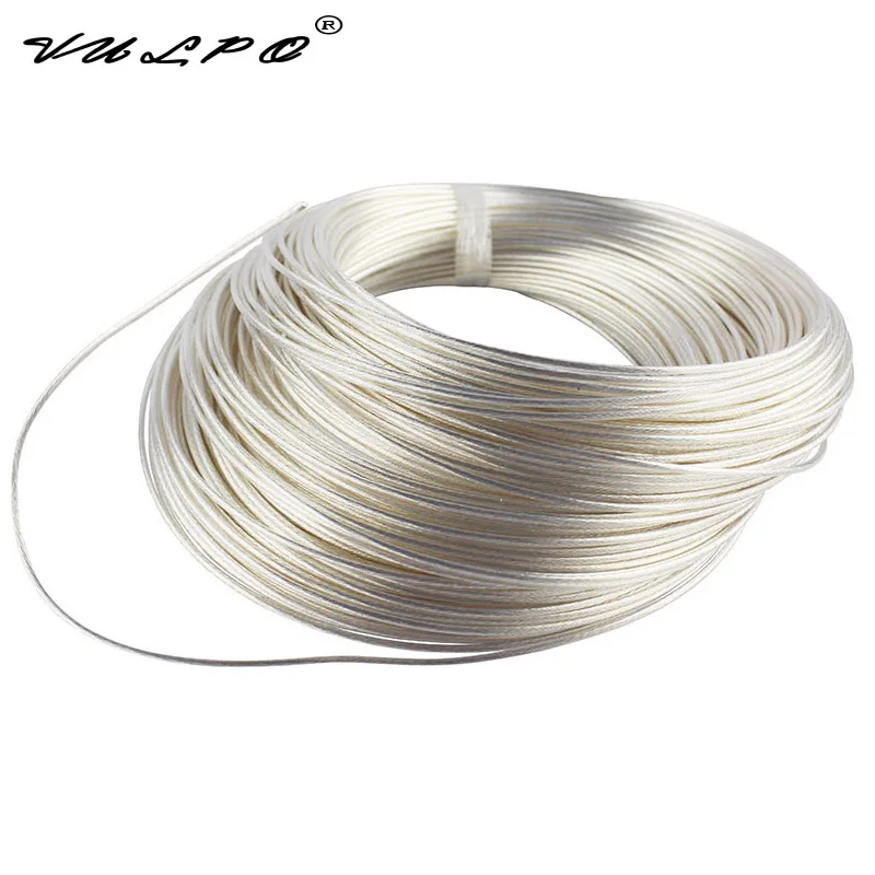 

VULPO High Temperature Resistance Silver Plated Copper Wire (1m) & Wire Plug & Motor Plug For Gearbox AEG