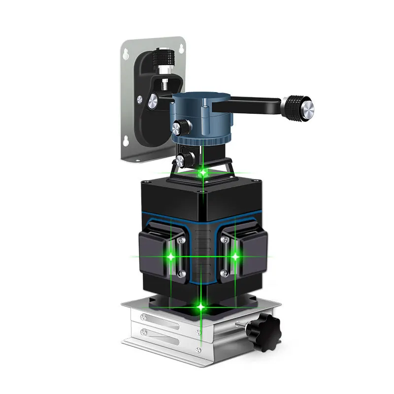 

Glistening Green Gradienter 16 Line Affixed Instrument 4D High Precision Glare Floor Tile Gradienter Laser 12 Line