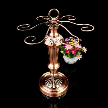 

Wine Glass Holder Hanging Wine Glass Inverted Rack Glass Suspension Hanger European Style Creative Fashion Wrought Iron Rack Hig
