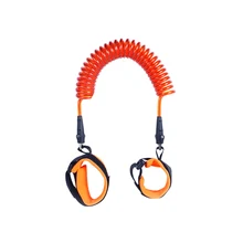 Супермаркет защищает от потери Регулируемая эластичность безопасности жгут легко использовать портативный Тяговый открытый детский поводок