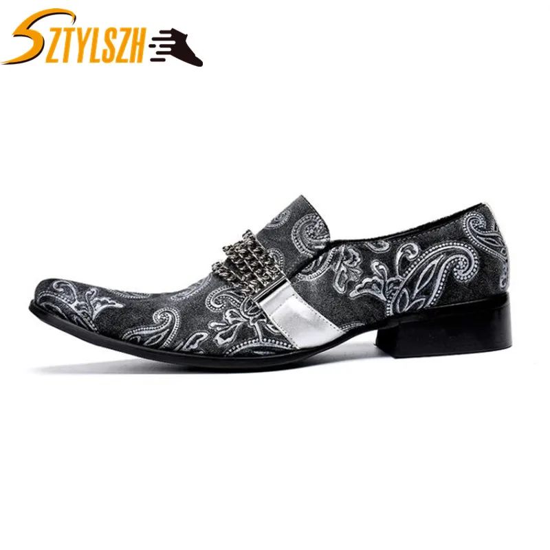 

2019 New Men Fashion Business Dress Shoes Classic Leather Men's Suits Shoes Fashion Slip On Dress Shoes Men Oxfords masculino