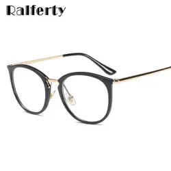 Ralferty для женщин очки ясно рамки глаз очки для рецепта оптические Близорукость большие прозрачные интимные аксессуары F92158
