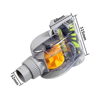 

Vacuum Turbo Brush for Dyson V6 DC59 DC62 DC44 DC74 Cleaning Pet Hair and Floor high quality Conversion Interfaces