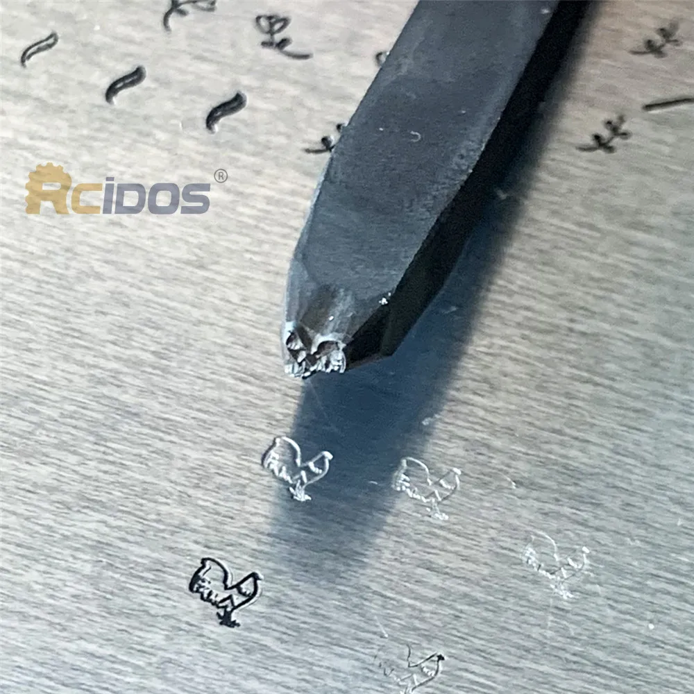 Jewelry Stamp letters metal stamping tool 1-7.8mm Small Design RCIDOS Made High Clearly,Send Design Size Check,Promise 100% Clearly