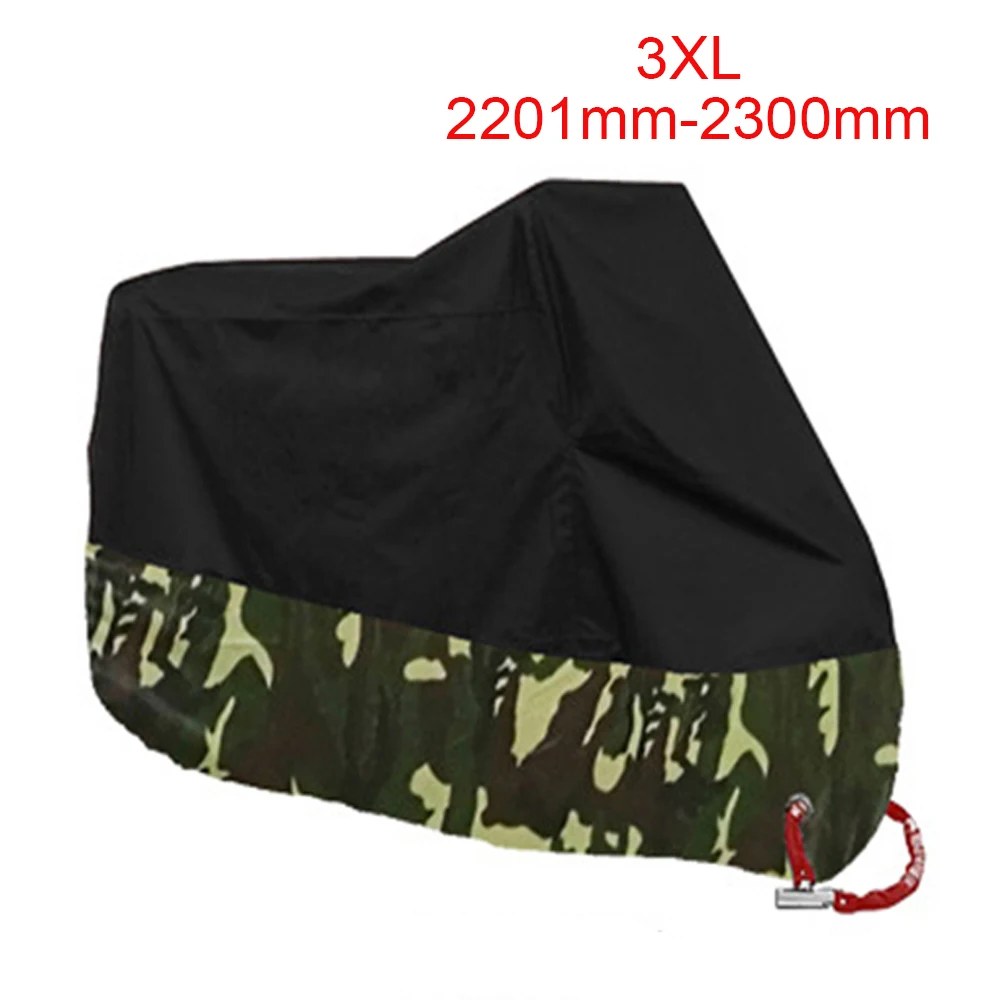 3XL-Hei-JunLv Motorcycle cover for KTM Yamaha Mt09 Yamaha Mt 09 Tracer Steering Damper Xmax Road Glide Honda Africa Twin Crf1000L#L5O074 - Цвет: 3XL-Hei-JunLv