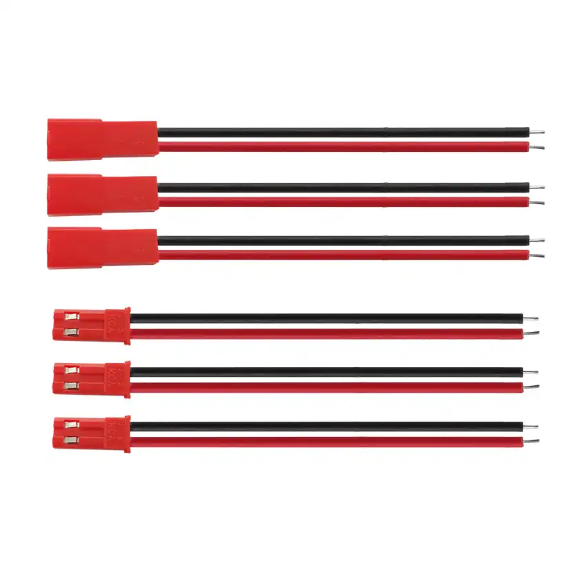 JST 2 Pin Мужской и Женский Кабельный разъем 22 AWG JST 2 P провода ...