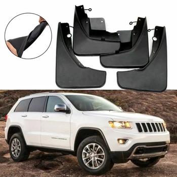 

4PCS Mud Flaps Splash Guard Front & Rear Fender Flares Mud For Jeep Grand 11-19