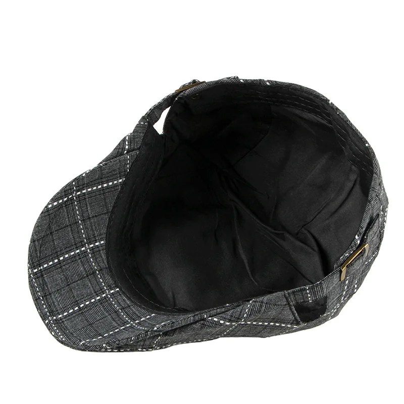 Мужские Женские береты Chapeau Femme Hiver британская шляпка Gorras Para Hombre мужской Клетчатый бере винтажный берет