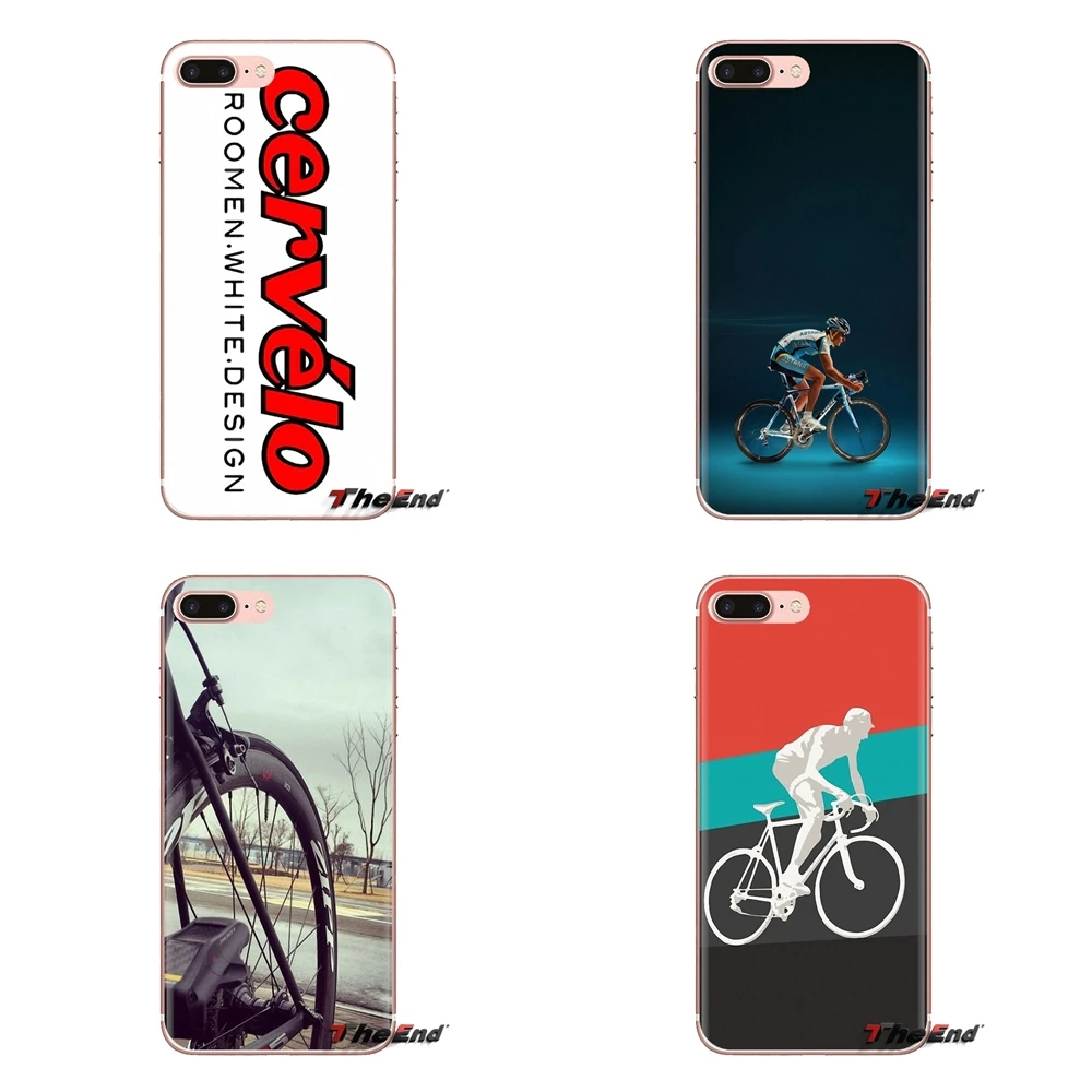 For Oneplus 3T 5T 6T Nokia 2 3 5 6 8 9 230 3310 2.1 3.1 5.1 7 Plus 2017 2018 Transparent TPU Covers Cervelo Bike Bicycle Cycling |