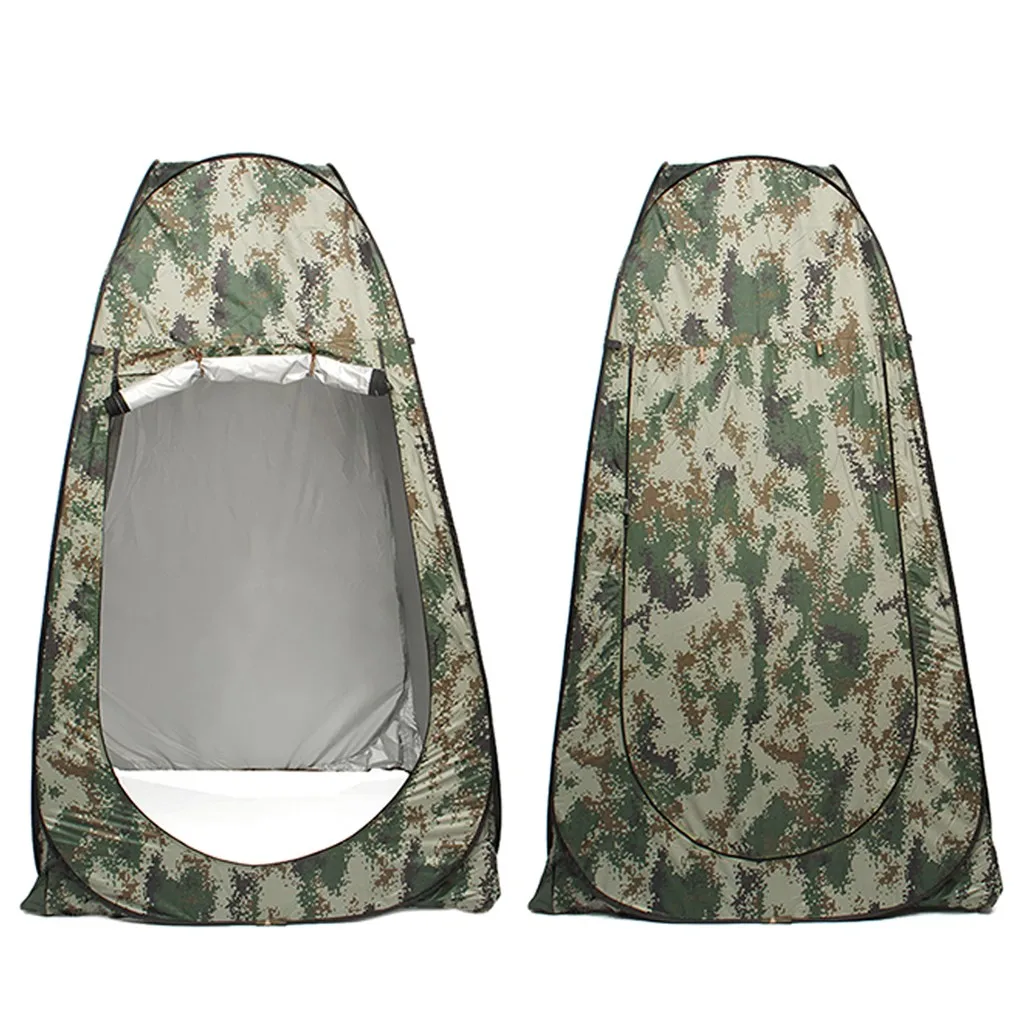 Высокое качество Открытый Кемпинг Душ ветрозащитный и водонепроницаемый палатка для взрослых Ванна крышка простой мобильный туалет палатка складной портативный