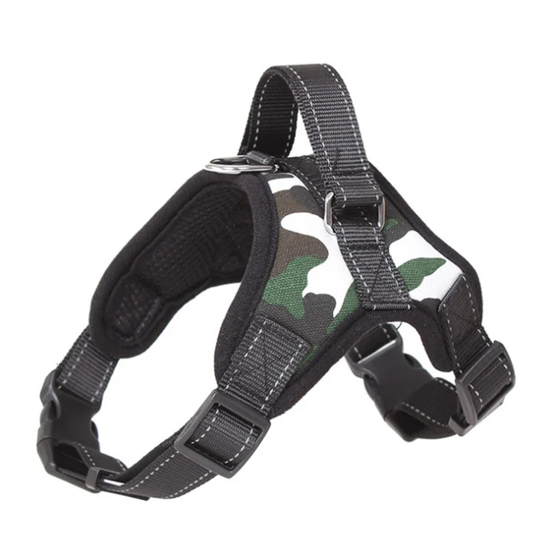 Kleine Medium Grote Hond Harnas k9 Reflecterende Kraag жилет Harnassen Voor Honden для дрессировки домашних животных Хаски Аляска бульдог Borst-band
