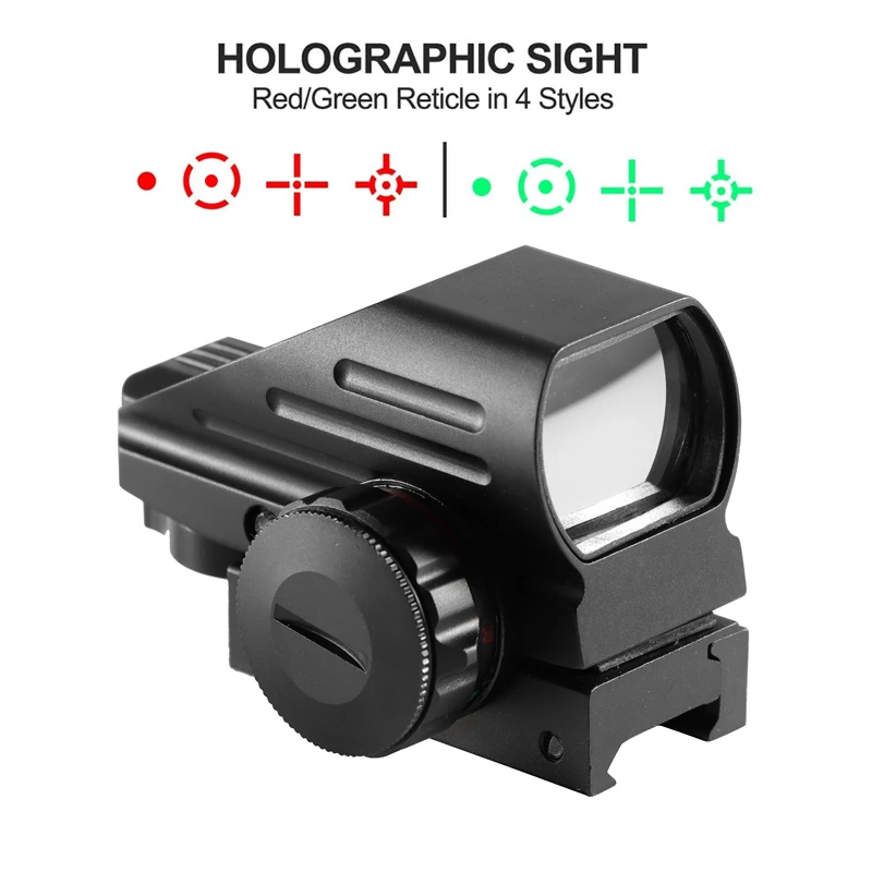 412X50 Illuminated Rifle Scope Red Dot Sight Laser Sight Dot Scope