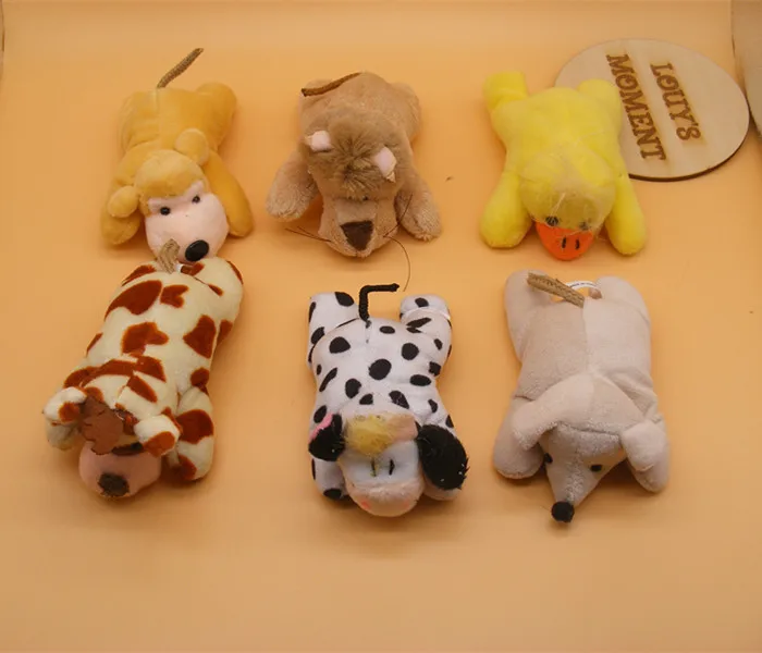 plush animal magnets