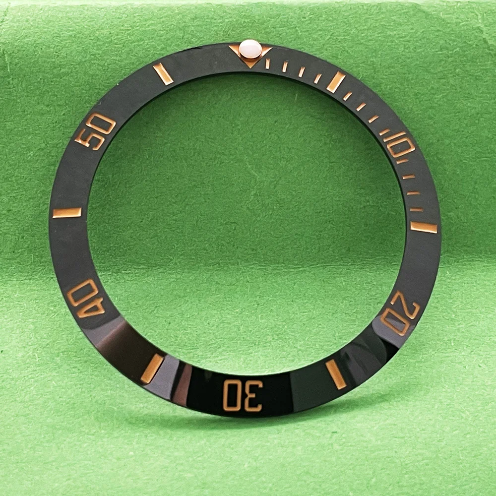 Lunette Céramique 38MM Pour Montre Water Ghost - Pièce De Remplacement - Neuf Avec Étiquettes - Générique