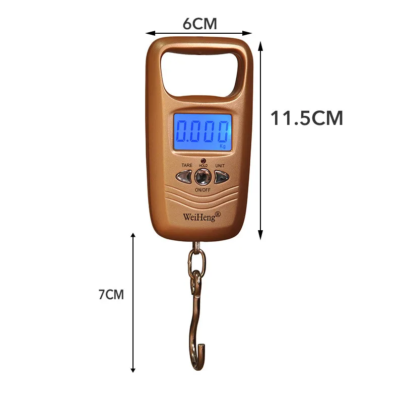 Hoomall 1 шт. цифровой электронный Чемодан весы ЖК-дисплей Дисплей переносной штатив для взвешивания Чемодан весы Вес баланс 100g/40 кг 88Lb - Цвет: J