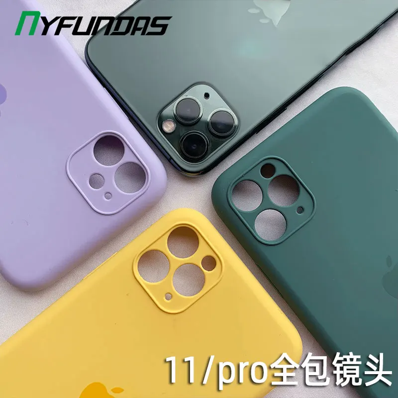 Camera Protection Cover Liquid Silicone Case For Apple iPhone 11 Pro Max Anti Fall Shockproof Better Than Official Original Logo | Мобильные
