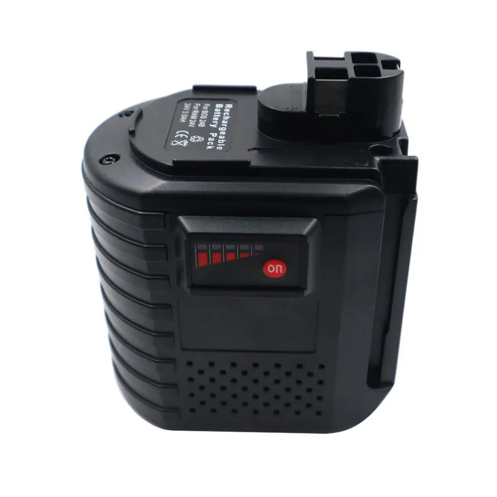 

BOS 24B 2500mAh rechargeable NI MH battery pack replacement model 2607335538 2607335561 2607335562(BOS 24V Battery)