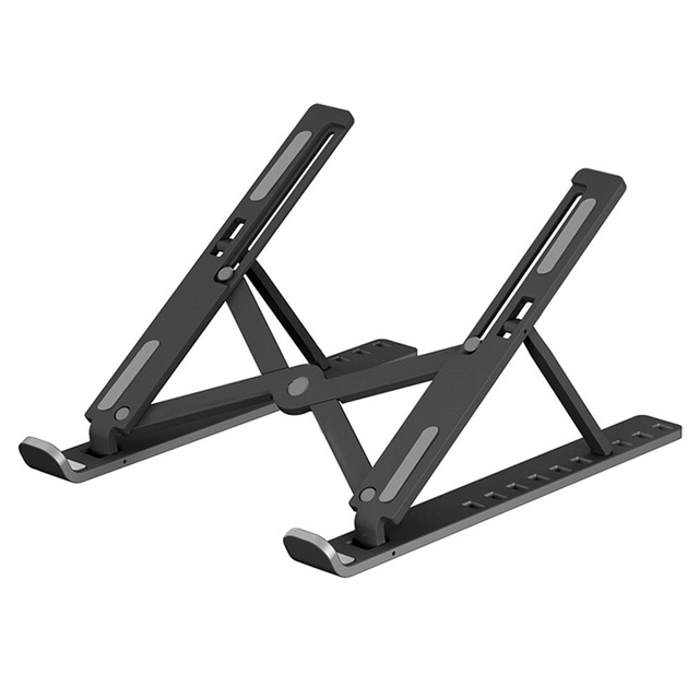 Laptop Stand Foldable Support Base Notebook Stand For Macbook Pro Lapdesk Computer Laptop Holder Cooling Bracket Riser