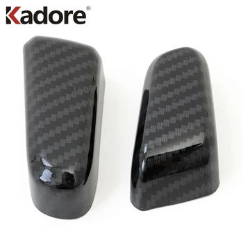 

For Hyundai Kona Kauai SUV 2017 2018 2019 2020 Carbon Fiber Seat Adjust Switch Button Cover Panel Trim Car Interior Accessories