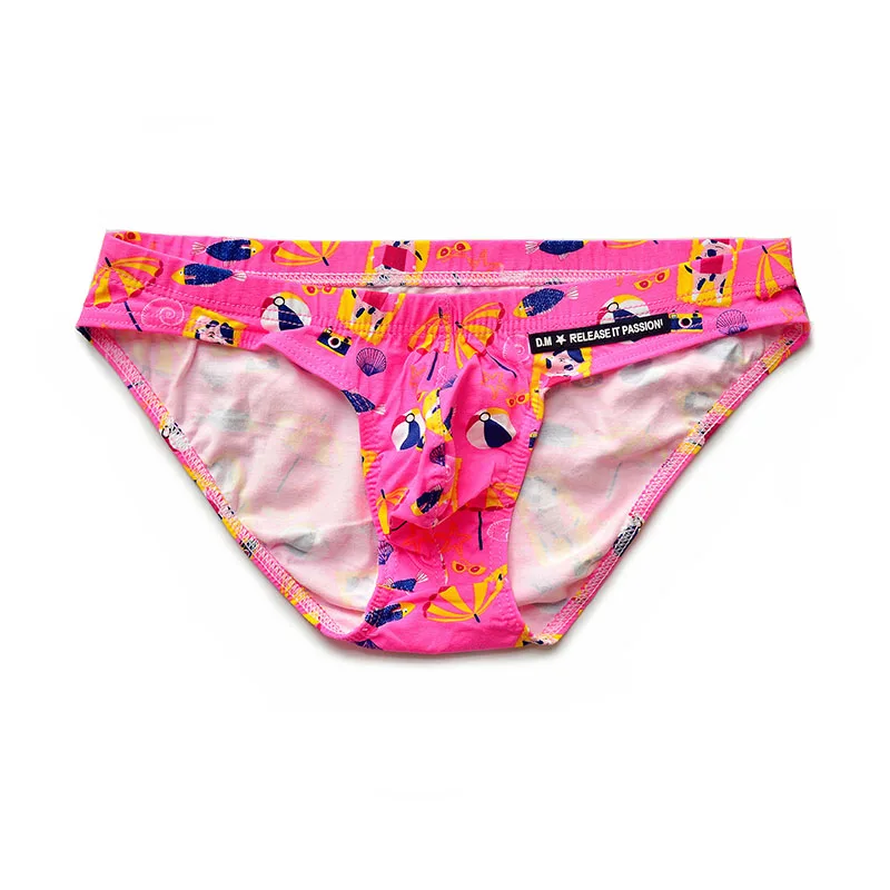 Мужские трусы джоки с низкой посадкой Черное Нижнее белье для мужчин мультяшным