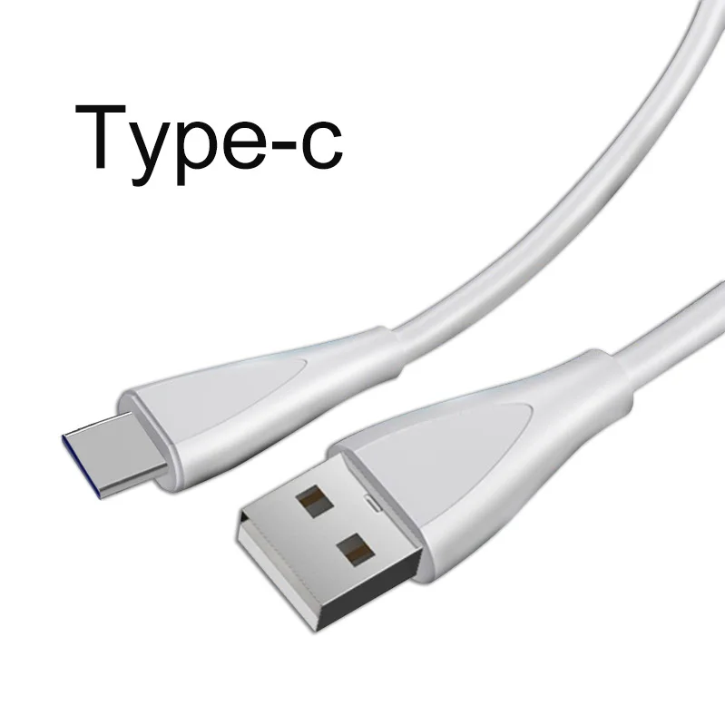 Type-c Зарядный кабель Micro USB кабель 2.1A Быстрая зарядка USB кабель для передачи данных 1 м для iOS type-c Android мобильный телефон usb зарядка - Цвет: Type-c