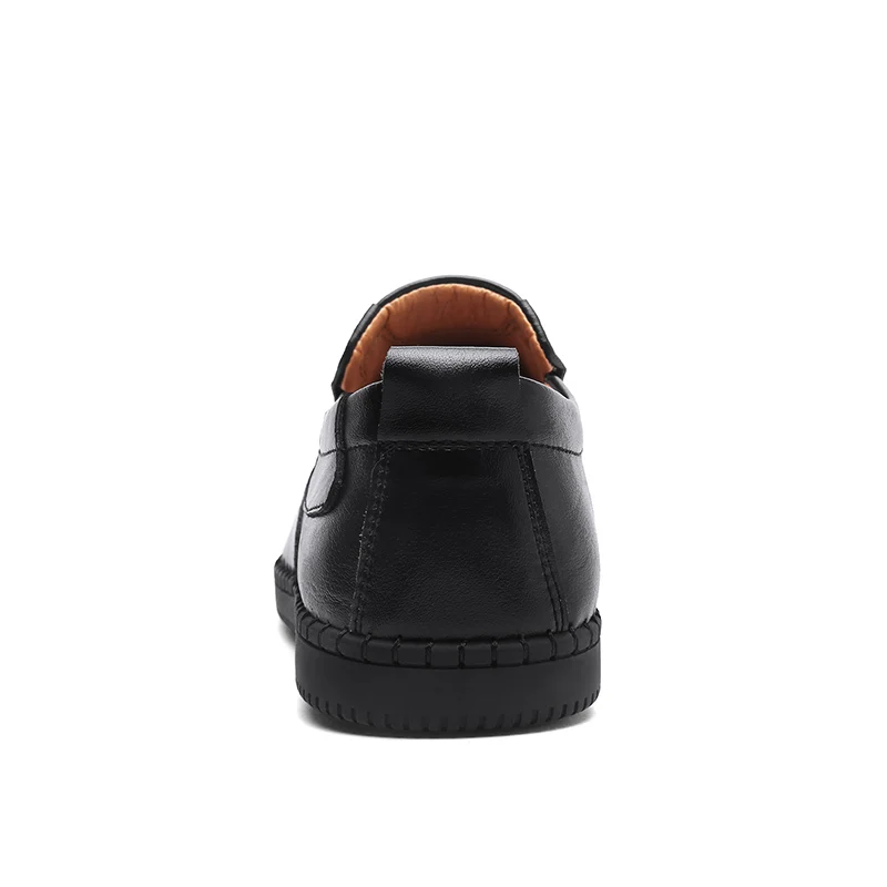 Модная мужская повседневная обувь; универсальные лоферы на плоской платформе для мужчин; цвет коричневый, черный; прогулочная обувь;