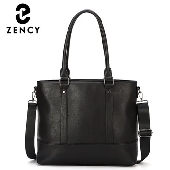 

Zency Soft Artificial Leather Handbag Business Office Women Top-handle Bag Fashion Large Capacity Female Shoulder Crossbody Bag