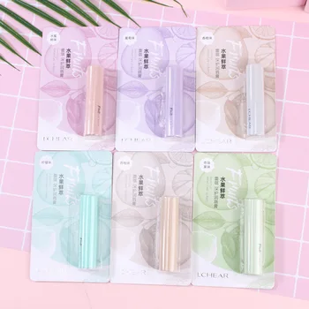 

Lchear Fruit Fresh Extraction Lip Balm Water Moisturizing Six Selectable E235