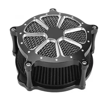

CNC Aluminum Air Filter Cleaner Motorcycle Air Intake System Fits for XL1200C XL883 XR1200X XLH1200 accesorios automovil